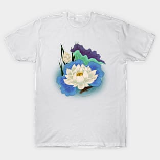 Minhwa: Lotus and Carp E Type (Korean traditional/folk art) T-Shirt